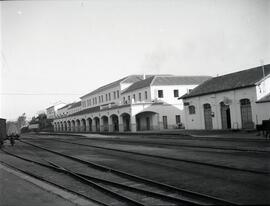 Estación de Valencia de Alcántara de la línea de Cáceres a la Frontera Portuguesa