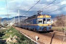 Unidades eléctricas serie 440 construidas por Construcciones y Auxiliar de Ferrocarriles (CAF), W...