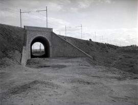 Renovación de vía en el paso inferior de acceso a la estación de Las Matas - Clasificación (Madri...