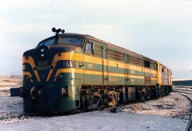 Locomotora diésel - eléctrica 316 - 017 - 3 de la serie 316 - 001 a 017 de RENFE, ex 1617, fabric...