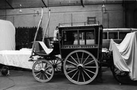 Carruaje en el Museo de Clapham tipo ómnibus