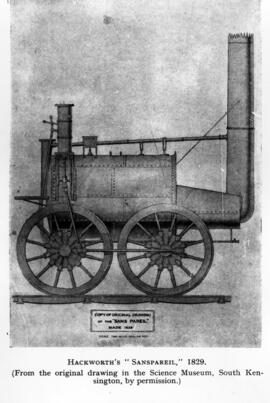 Gráficos de locomotoras de vapor / material rodante