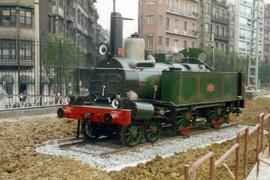 Locomotora de vapor 220 T de Renfe denominada "Izarra"