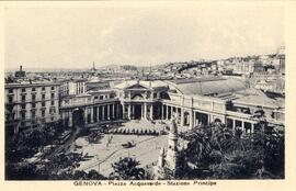 Plaza Acquaverde y estación Piazza Príncipe de Génova