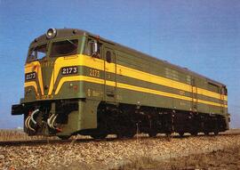 Locomotora de línea serie 321 - 073 - 9 (ex 2173)