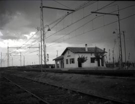 Estación de Aravaca de la línea de Madrid a Irún