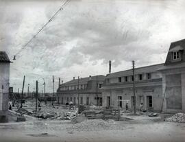 Estación de Ávila.Obras del nuevo edificio de viajeros