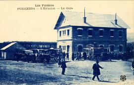 Estación de Puigcerdá de la línea de Ripoll a Puigcerdà