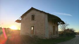 Álbum digital de la estación de Maluenda - Velilla de la línea de Calatayud de Valencia, km 10,018