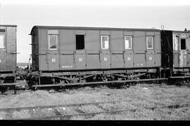Coche de viajeros de 3ª clase C v 31 de la serie C v / C hv 30 a 43 de RENFE, ex Andaluces serie ...