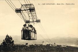 Tranvía Aéreo o transbordador del Monte Ulia en San Sebastián