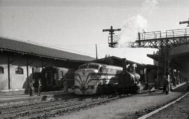 Locomotora diésel - eléctrica 1603 (Serie Renfe 1600) (Serie Renfe UIC 316), fabricada por Alco y...