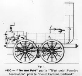 Gráficos de locomotoras de vapor / material rodante