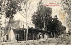 Estación de Orihuela de la línea de Alicante a Murcia de la Compañía de los Ferrocarriles Andaluces