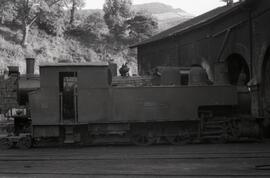 Locomotora de vapor 031 T, 28 "El Ebro" fabricada por Seraing con número de fábrica 167...