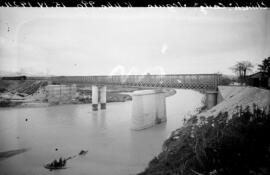 Puente sobre el río Segura, en el km 440,990 de la línea Chinchilla-Cartagena