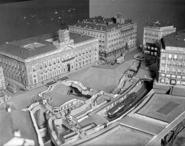 Exposición del Centenario del Ferrocarril en 1948 en Barcelona