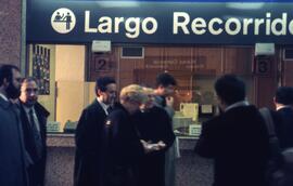 Visita de Mercè Sala, Presidenta de RENFE, a la estación de La Coruña - San Cristóbal