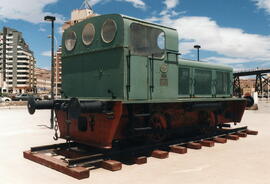 Deutz-Locomotora tipo PMV 230R nº 2 en el puerto de Almería