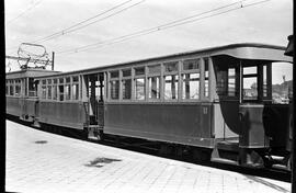Material del Ferrocarril de Carreño S.A. en un lugar sin identificar
