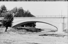 Sustitución de puentes metálicos. Línea Madrid a Badajoz, km 456,907. Puente Aljucén.
