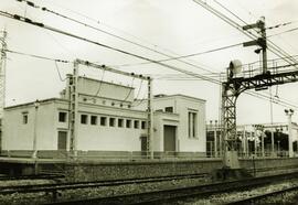 Subestación eléctrica de Reus, perteneciente al proyecto de electrificación del "Ocho Catalá...