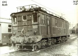 Locomotora eléctrica 6006, renumerada en RENFE como 260 - 001 - 006 (ex serie Norte 6001 a 6006),...