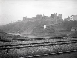 Renovación de vía en la línea de Palencia a La Coruña, dentro del término de Ponferrada