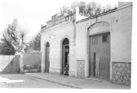 Apeadero del ferrocarril económico de Reus a Salou, de vía estrecha y conocido como el Carrilet