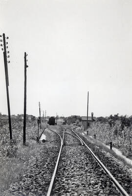 Entrada estación de Morell