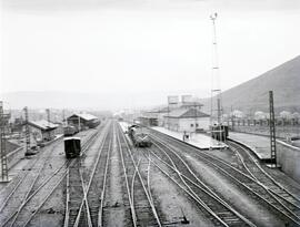 Estación de Ponferrada de la línea de Palencia a La Coruña
