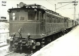 Locomotora eléctrica 7124 (serie 7100), posteriormente 271