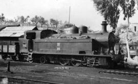 Locomotora nº 3 "Zufre" del Ferrocarril de Cala, fabricada por la casa alemana A. Borsi...