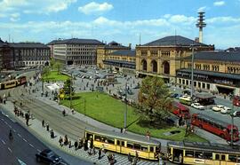 Plaza de Ernst-August y estación de Hannover