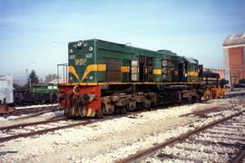 Locomotora diésel - eléctrica 314-001-9 (ex RENFE 1401) serie 314-001 a 314-1401