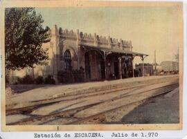 Estación de Escacena, p. k. 51,800 de la línea Sevilla-Huelva