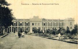 Estación de Palencia del Ferrocarril del Norte en Palencia