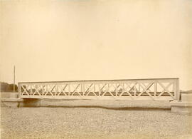 Puente sobre la riera de Las Voltas, en la Sección Marsá - Falset a Reus de la línea La Zaida a Reus