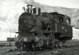 Locomotora de vapor nº 15 de la Junta de Obras del Puerto de Gijón - Musel, construida por Hohenz...