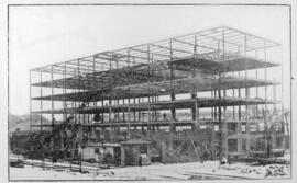 Estructura metálica de edificio