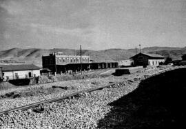 Estación de Elda-Petrel de la línea de Madrid a Alicante