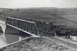 Puente sobre el rio Guadiato de la Línea Córdoba Sevilla