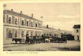 Estación de Pamplona de la Compañía del Norte
