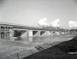 Puente sobre el río Tordera, denominado Riera de Tordera, en el km 59,183 de la línea de Barcelon...