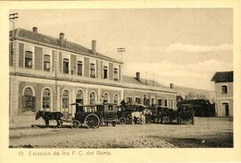 Estación de Pamplona de la Compañía del Norte