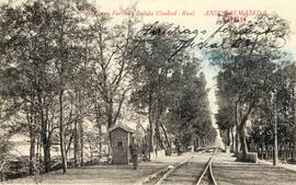 Casilla de guardagujas en Ciudad Real, a la salida de la estación