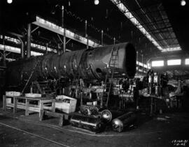 Prototipo 6110 de T1 de locomotora de vapor para Pennsylvania Railroad en 1942 por la fábica de B...