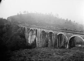 Viaducto del Recanco de la línea de Zamora a La Coruña