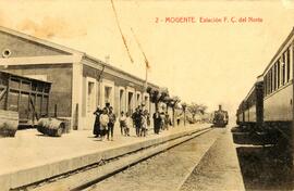 Estación de Mogente de la línea de La Encina a Valencia