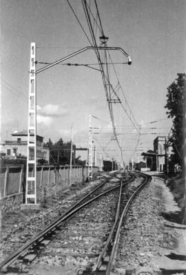 Estación de Arbós (L'Arboç) de la línea de Barcelona-Término a Tarragona